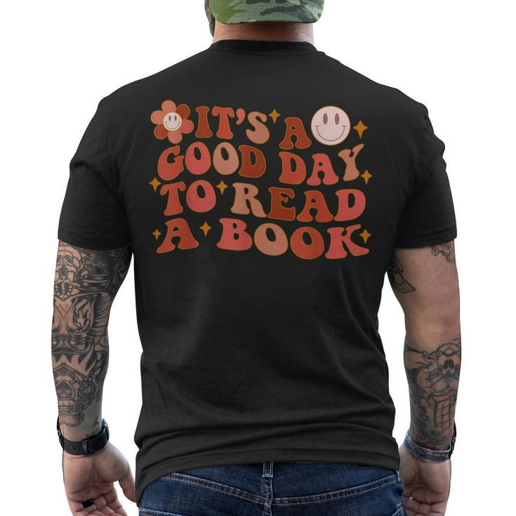 Its A Good Day To Read A Book For Book Lovers Men's T-shirt Back Print