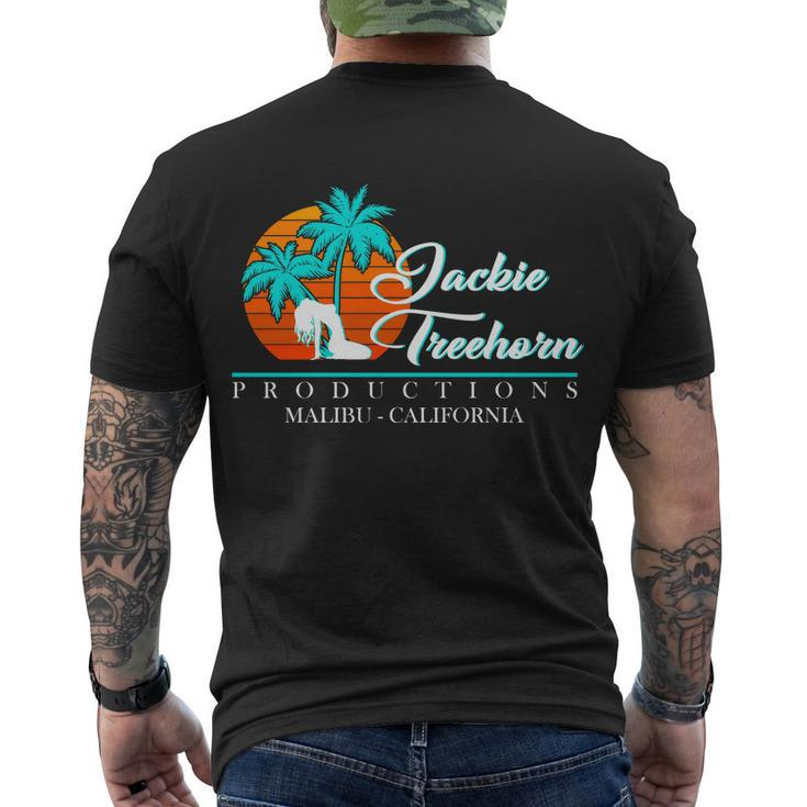 Jackie Treehorn Productions Tshirt Men's Crewneck Short Sleeve Back Print T-shirt