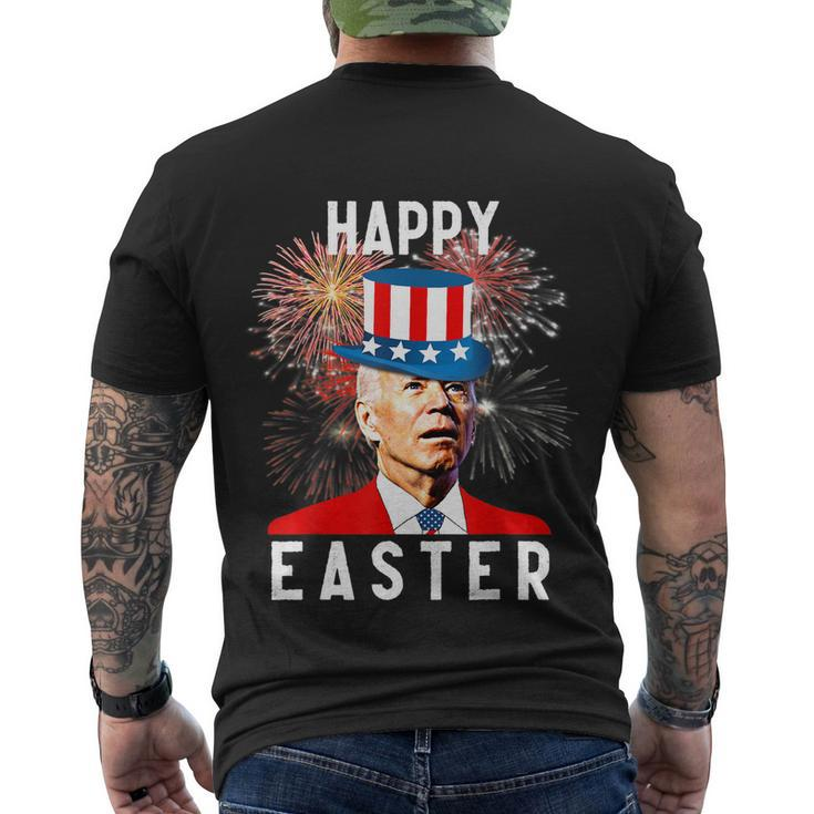 Joe Biden Happy Easter For Funny 4Th Of July Tshirt Men's Crewneck Short Sleeve Back Print T-shirt