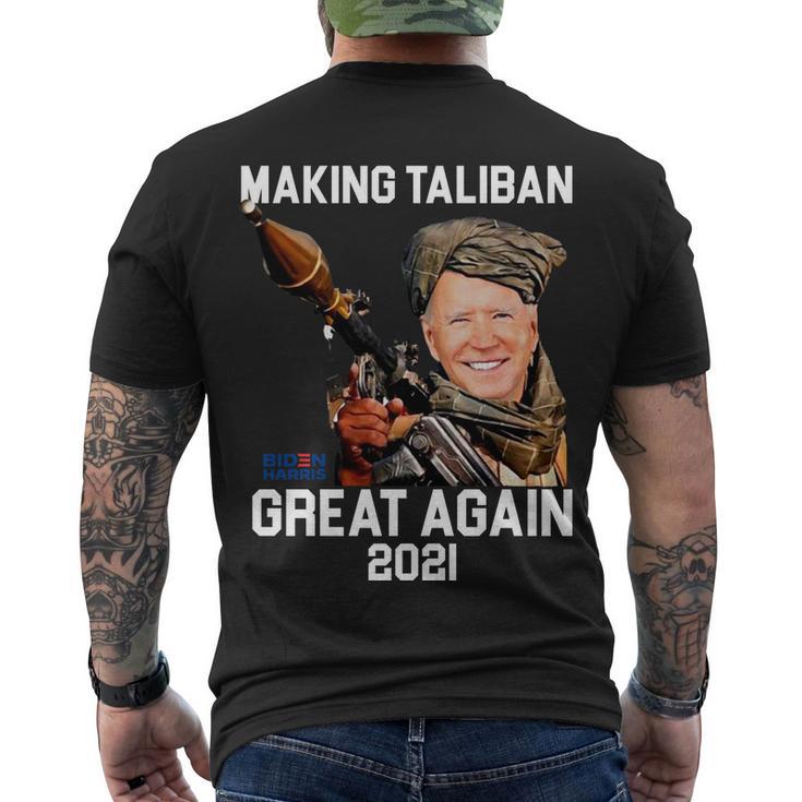 Joe Biden Making The Taliban Great Again Tshirt Men's Crewneck Short Sleeve Back Print T-shirt