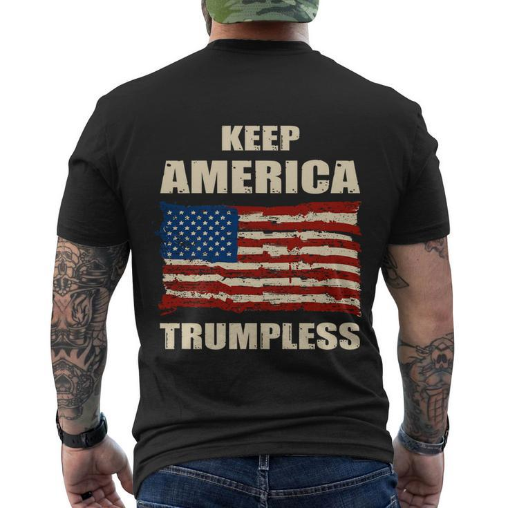 Keep America Trumpless Great Gift V2 Men's Crewneck Short Sleeve Back Print T-shirt