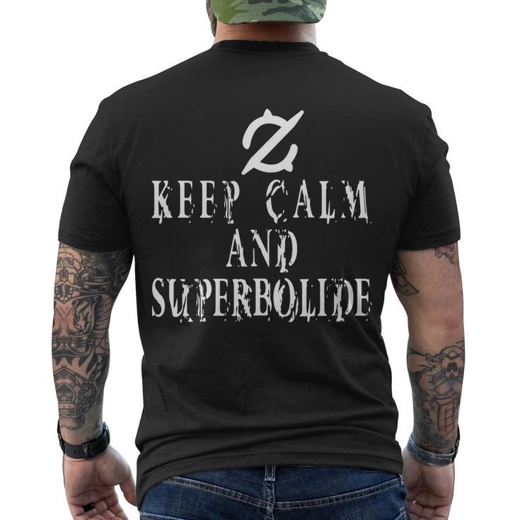 Keep Calm And Superbolide Gunbreaker Ff14 Tshirt Men's Crewneck Short Sleeve Back Print T-shirt