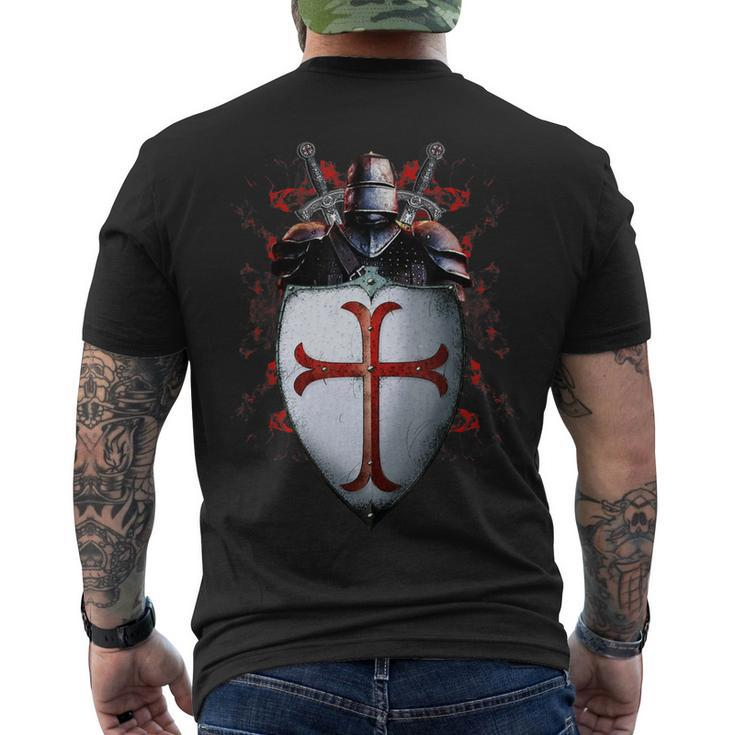 Knights TemplarShirt - The Brave Knights The Warrior Of God Men's T-shirt Back Print