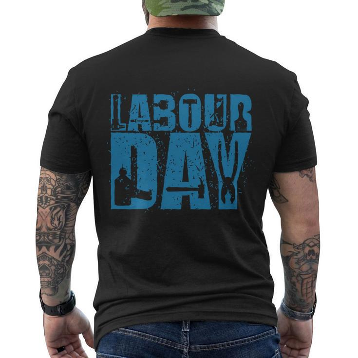Labor Day Happy Labor Day Waleed Men's T-shirt Back Print