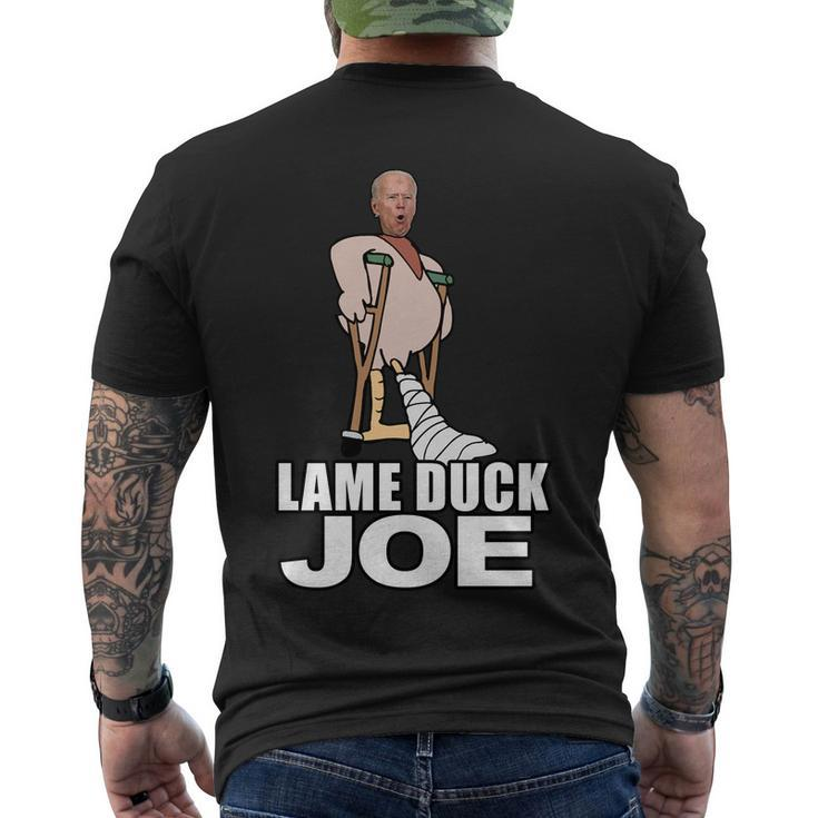 Lame Duck Joe Biden Funny Men's Crewneck Short Sleeve Back Print T-shirt