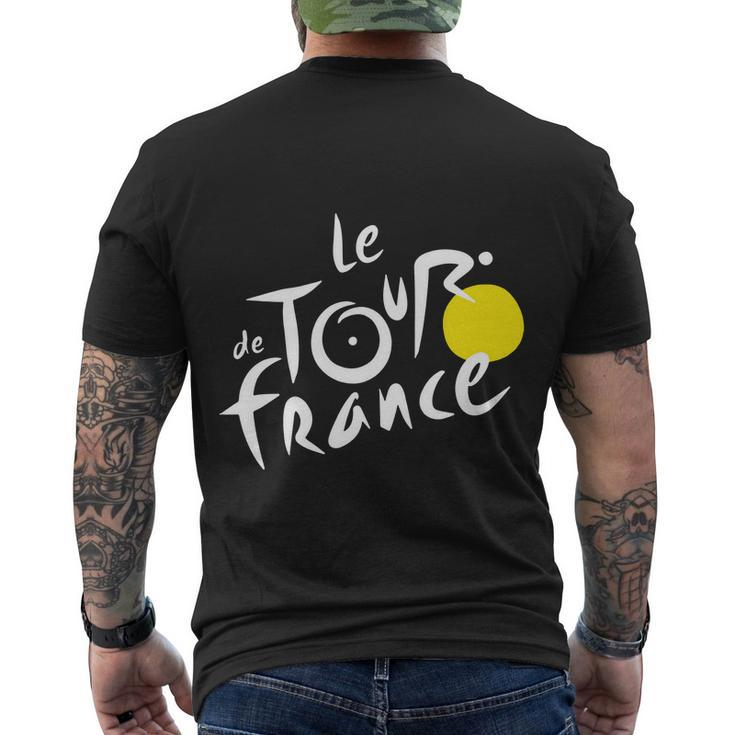 Le De Tour France New Tshirt Men's Crewneck Short Sleeve Back Print T-shirt