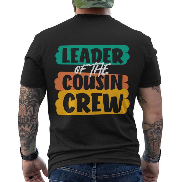 Leader Of The Cousin Crew Gift Men's Crewneck Short Sleeve Back Print T-shirt