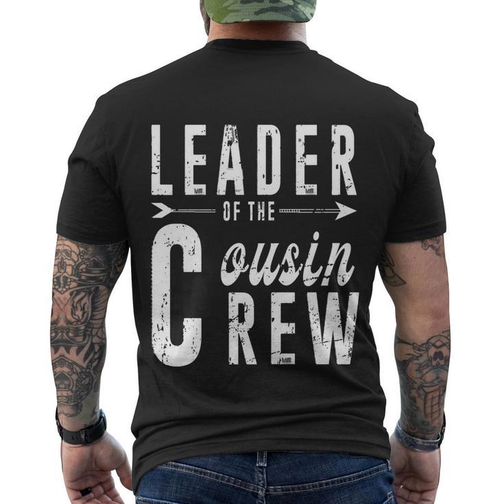 Leader Of The Cousin Crew Gift Men's Crewneck Short Sleeve Back Print T-shirt