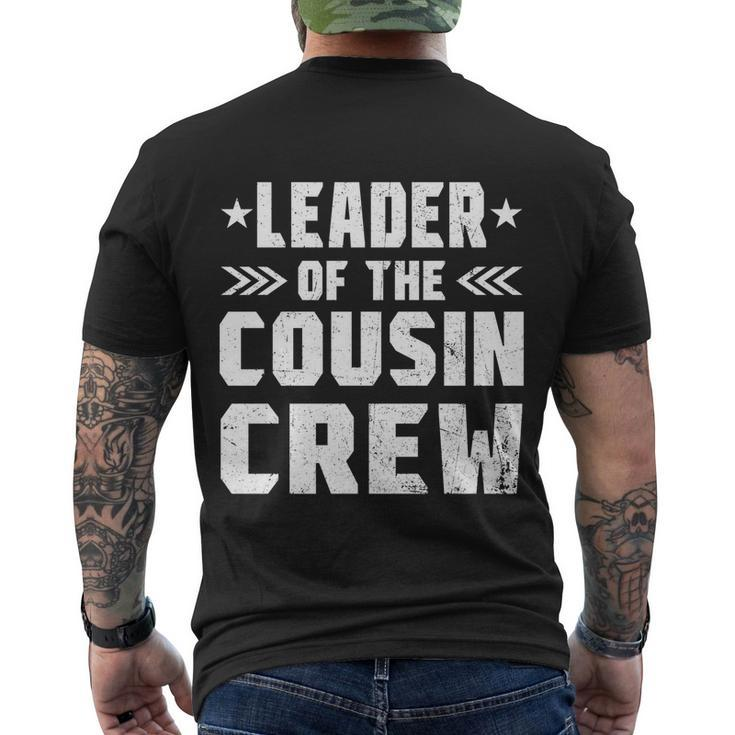 Leader Of The Cousin Crew Gift Men's Crewneck Short Sleeve Back Print T-shirt