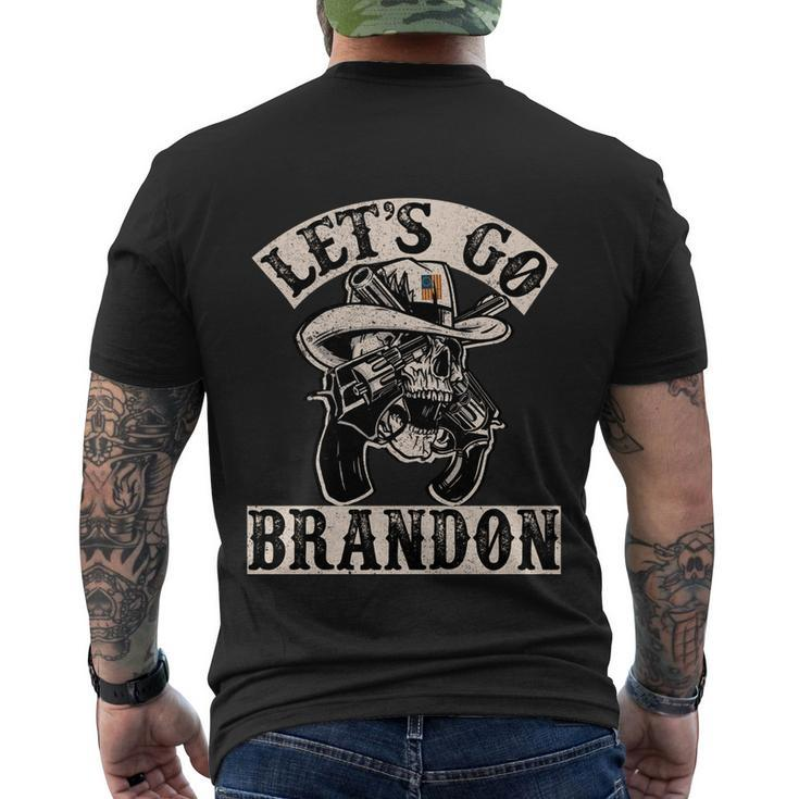 Let’S Go Brandon Conservative Anti Liberal Tshirt V2 Men's Crewneck Short Sleeve Back Print T-shirt