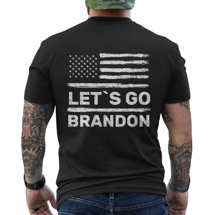 Lets Go Brandon Lets Go Brandon V2 Men's Crewneck Short Sleeve Back Print T-shirt
