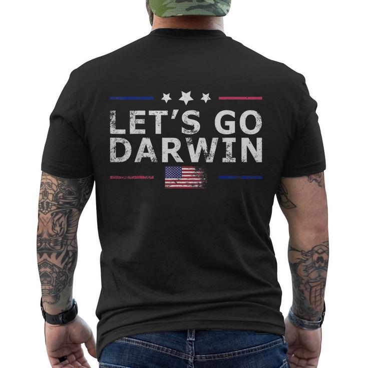 Lets Go Darwin V2 Men's Crewneck Short Sleeve Back Print T-shirt