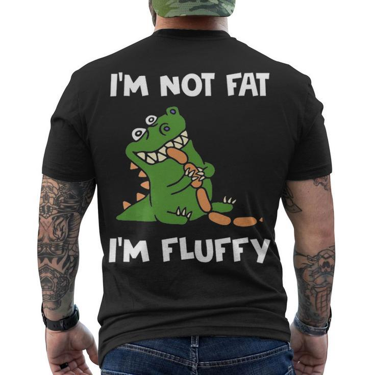 I M Not Fat I M Fluffy V2 Men's T-shirt Back Print