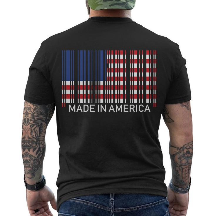 Made In America Men's Crewneck Short Sleeve Back Print T-shirt
