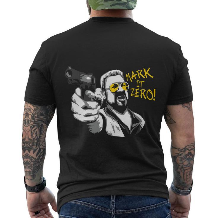 Mark It Zero Men's Crewneck Short Sleeve Back Print T-shirt
