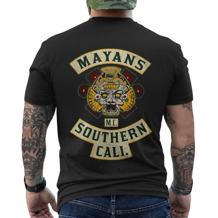 Mayans Mc Classic Men's Crewneck Short Sleeve Back Print T-shirt