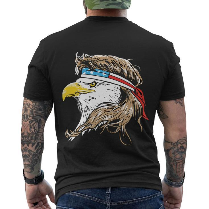 Merica Eagle Mullet 4Th Of July V2 Men's Crewneck Short Sleeve Back Print T-shirt