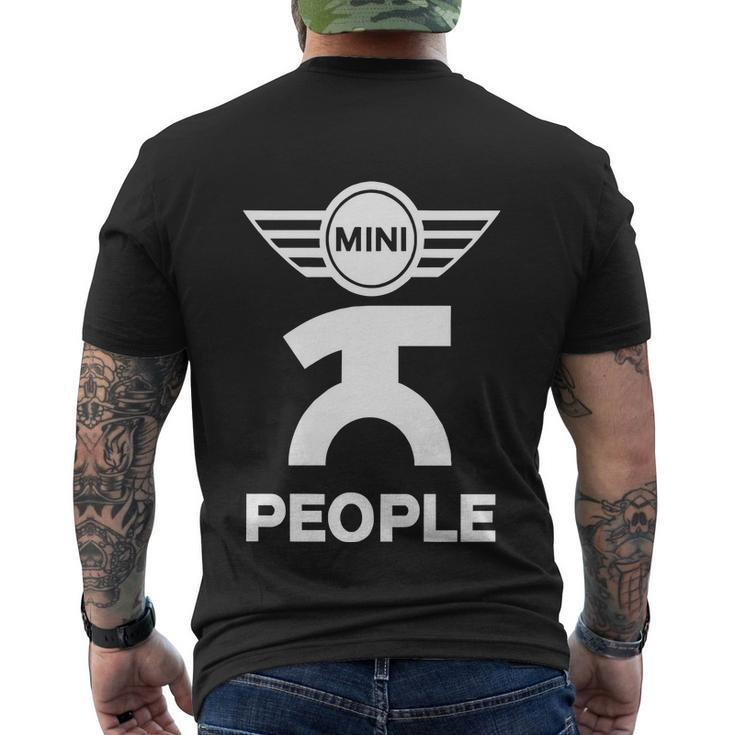 Mini Cooper People Men's Crewneck Short Sleeve Back Print T-shirt
