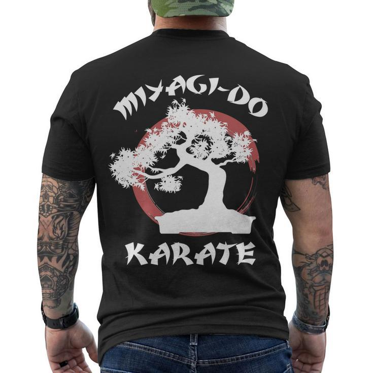Miyagi-Do Karate Tshirt Men's Crewneck Short Sleeve Back Print T-shirt