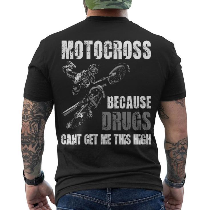 Motocross - Get You This High Men's Crewneck Short Sleeve Back Print T-shirt