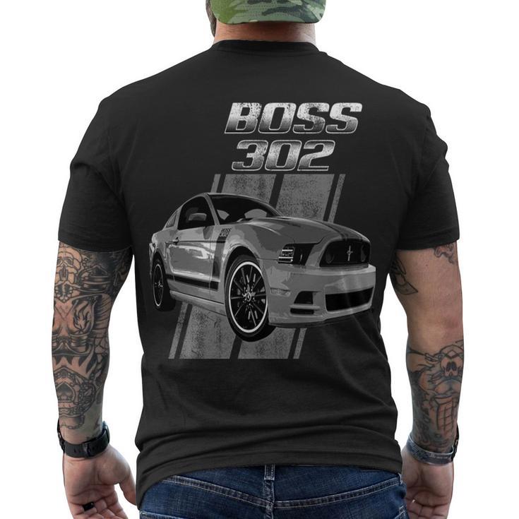 Mustang 50 Years Boss  Men's Crewneck Short Sleeve Back Print T-shirt