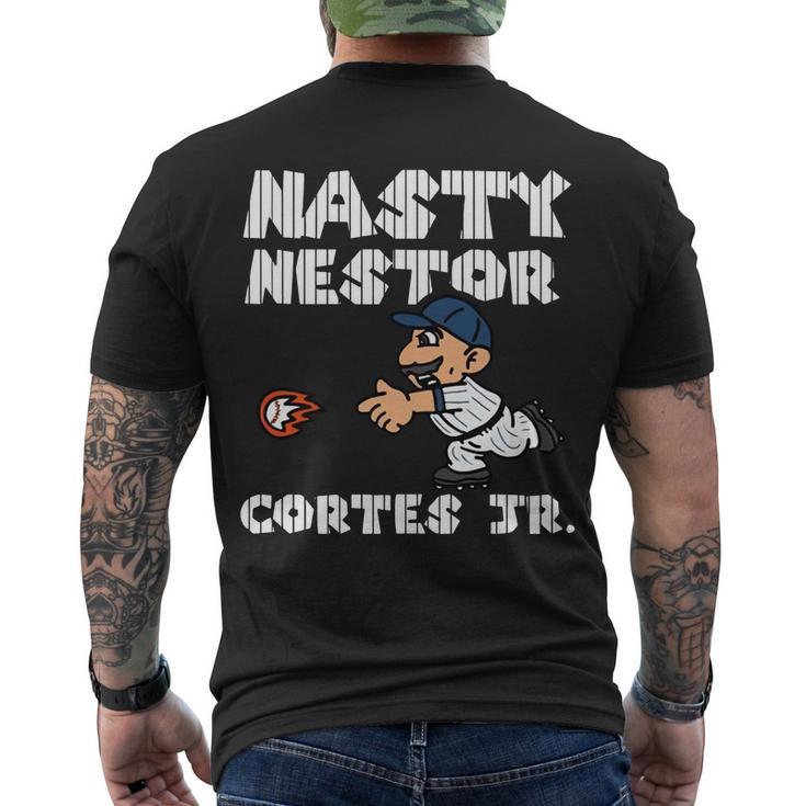 Nasty Nestor Cortes Jr Cute Catch Baseball Men's Crewneck Short Sleeve Back Print T-shirt