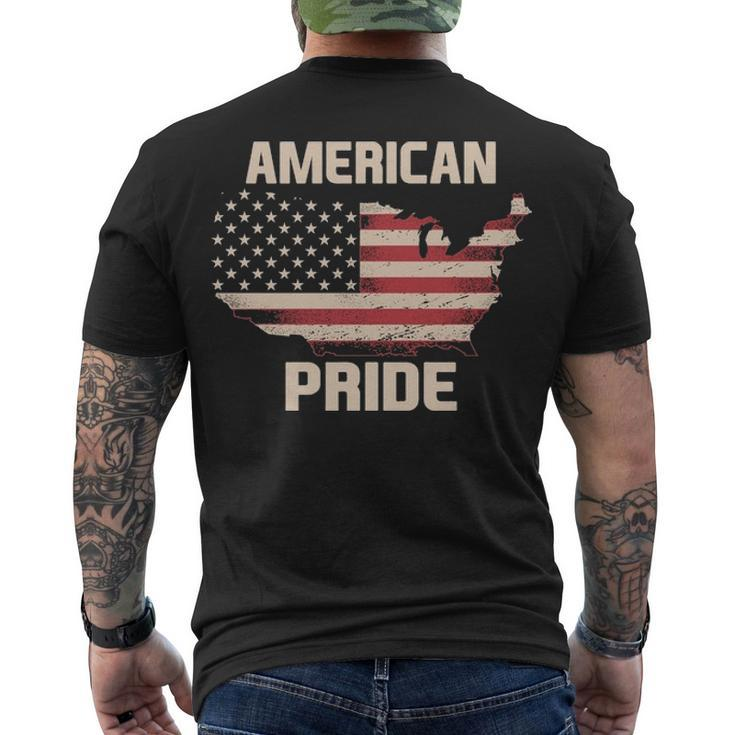 Patriot American Pride V2 Men's Crewneck Short Sleeve Back Print T-shirt