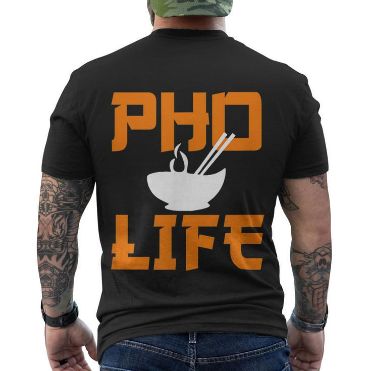 Pho Life Vietnamese Pho Noodle Soup Lover Men's T-shirt Back Print