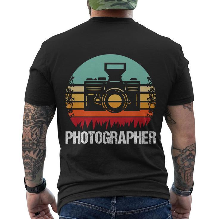 Photographer Photographer Gift V2 Men's Crewneck Short Sleeve Back Print T-shirt