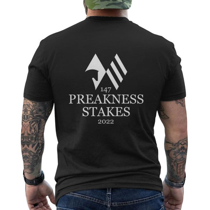 Preakness Stakes  Men's Crewneck Short Sleeve Back Print T-shirt