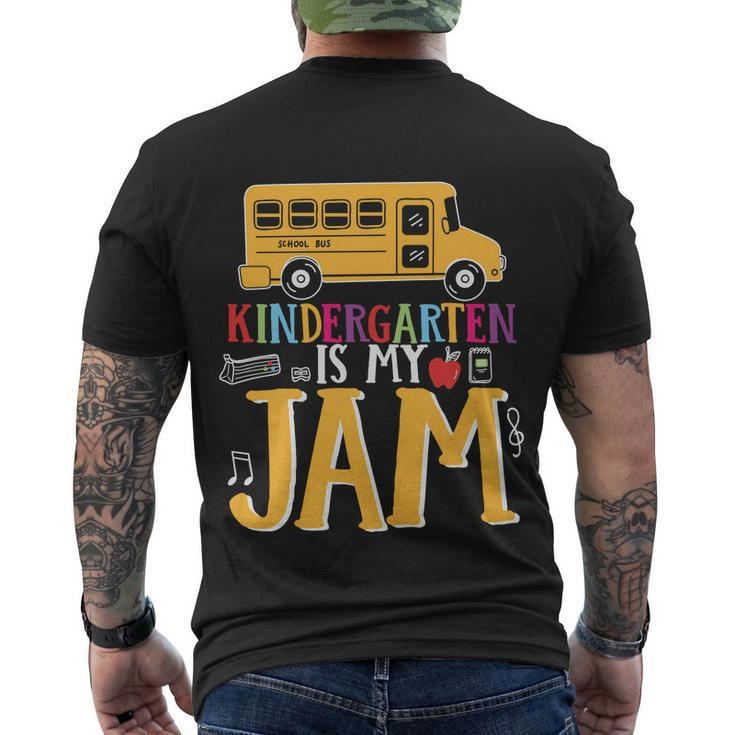 Prek Is My Jam Back To School Graphic Plus Size Shirt For Student Teacher Men's Crewneck Short Sleeve Back Print T-shirt