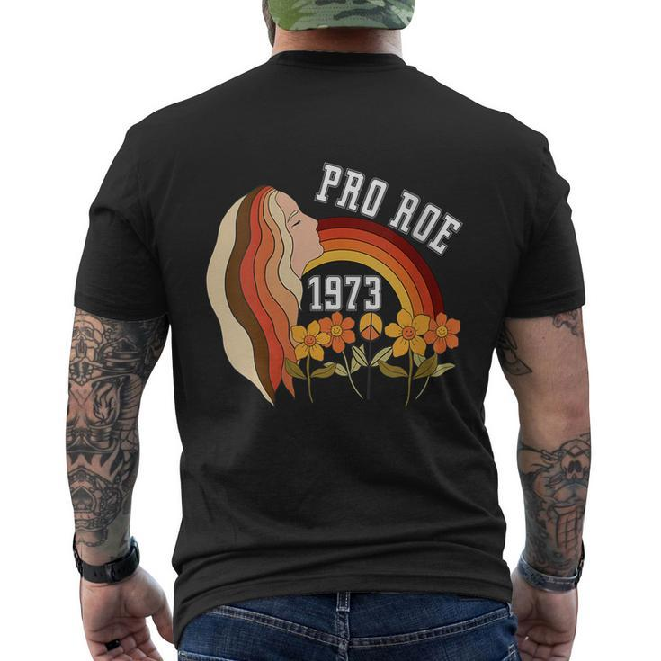 Pro Roe 1973 Protect Feminist Men's Crewneck Short Sleeve Back Print T-shirt