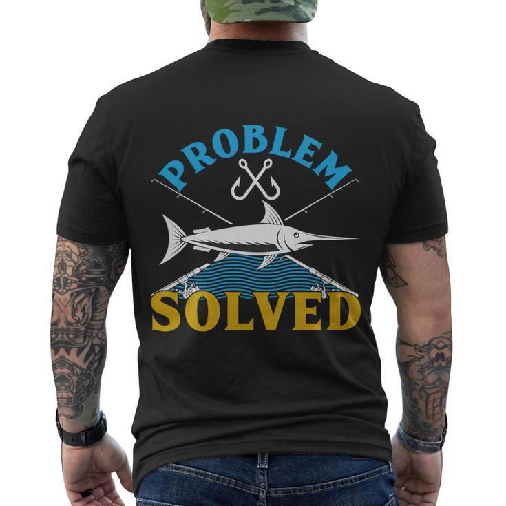 Problem Solved V2 Men's Crewneck Short Sleeve Back Print T-shirt