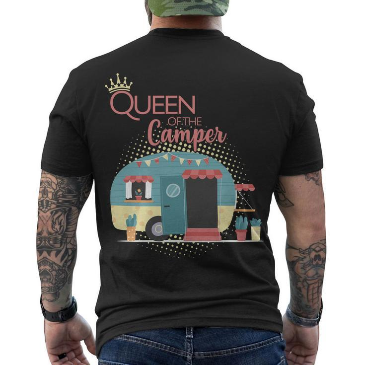 Queen Of The Camper Tshirt Men's Crewneck Short Sleeve Back Print T-shirt