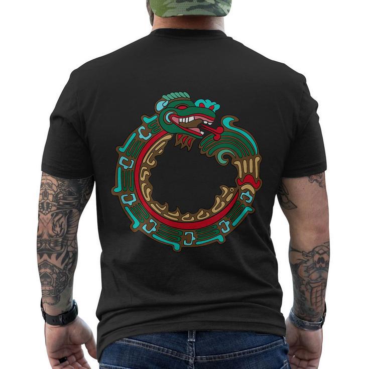 Quetzalcóatl Men's Crewneck Short Sleeve Back Print T-shirt