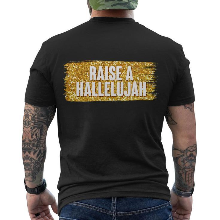 Raise A Hallelujah Men's Crewneck Short Sleeve Back Print T-shirt