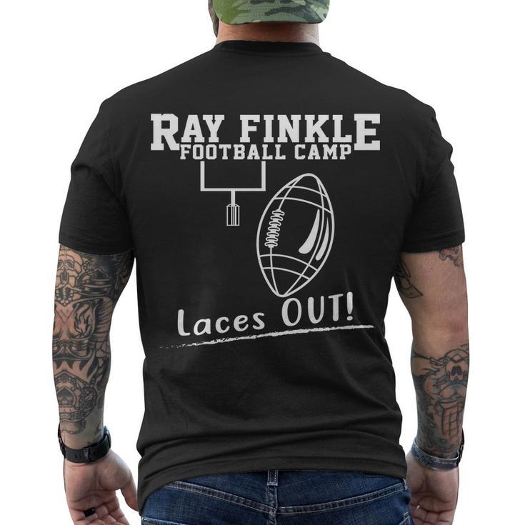 Ray Finkle Football Camp Laces Out Men's Crewneck Short Sleeve Back Print T-shirt