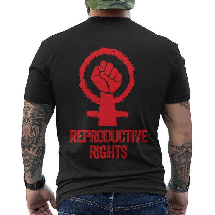 Reproductive Rights Cute Gift V3 Men's Crewneck Short Sleeve Back Print T-shirt