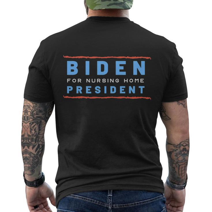 Republican Gag Gift Funny Joe Biden Men's Crewneck Short Sleeve Back Print T-shirt