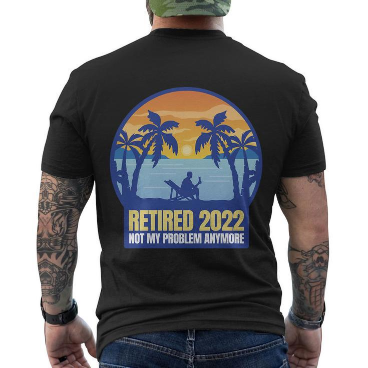 Retired 2022 Tshirt V2 Men's Crewneck Short Sleeve Back Print T-shirt