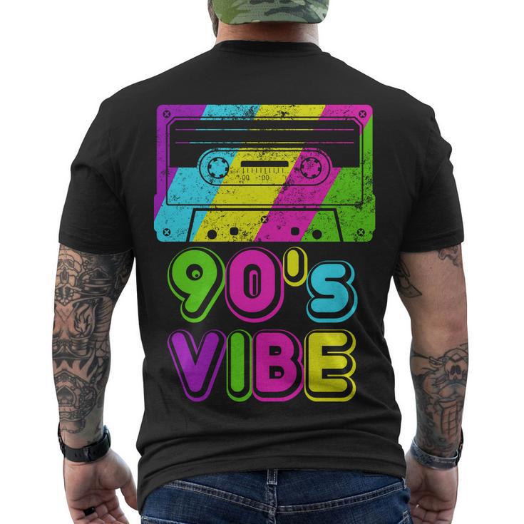 Retro 90S Vibe Vintage Tshirt Men's Crewneck Short Sleeve Back Print T-shirt