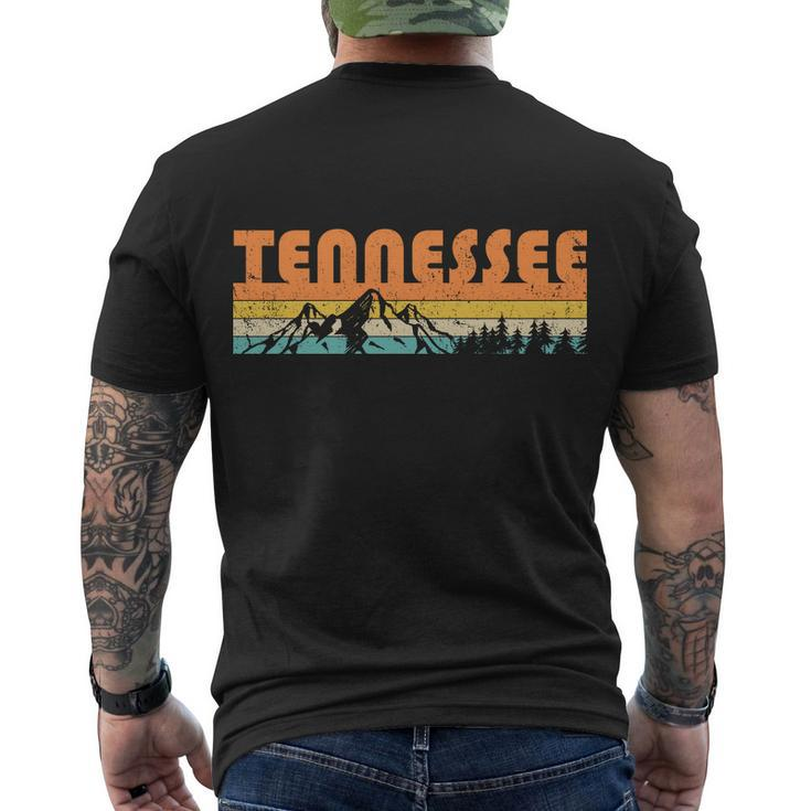 Retro Tennessee Wilderness Men's Crewneck Short Sleeve Back Print T-shirt