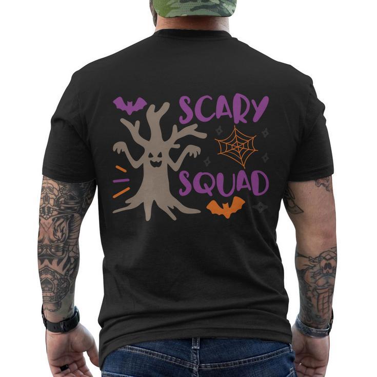 Scary Squad Funny Halloween Quote V4 Men's Crewneck Short Sleeve Back Print T-shirt