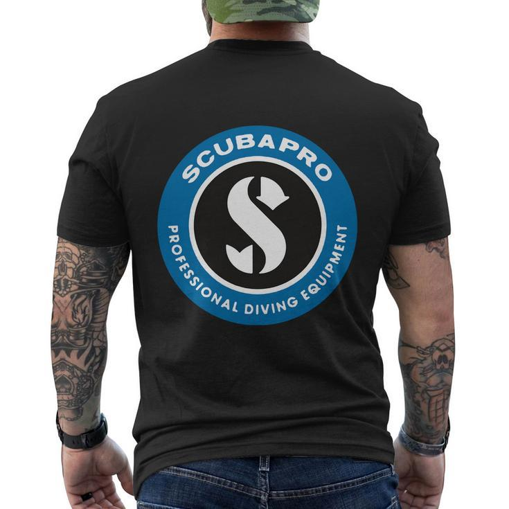 Scubapro Scuba Equipment Men's Crewneck Short Sleeve Back Print T-shirt