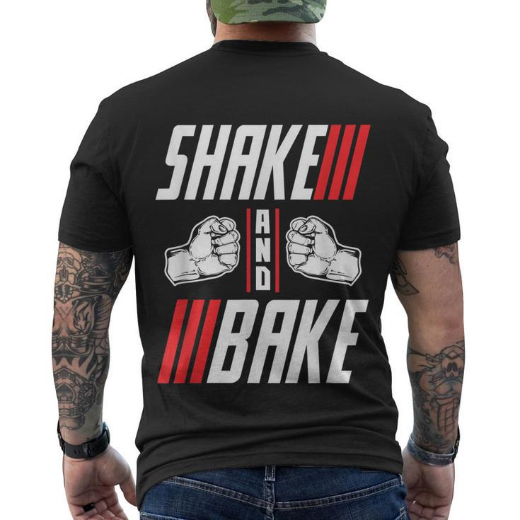 Shake And Bake Men's Crewneck Short Sleeve Back Print T-shirt