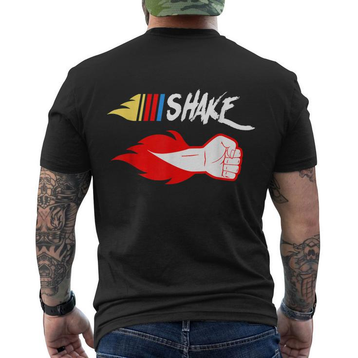 Shake And Bake Shake Tshirt Men's Crewneck Short Sleeve Back Print T-shirt