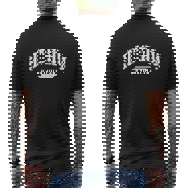Shit Show Supervisor Tshirt Men's Crewneck Short Sleeve Back Print T-shirt