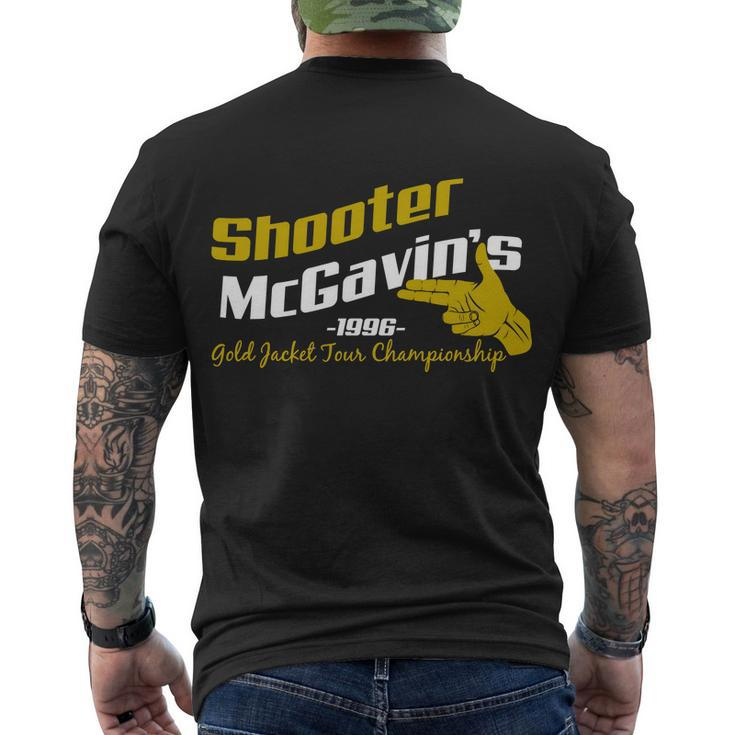 Shooter Mcgavins Golden Jacket Tour Championship Men's Crewneck Short Sleeve Back Print T-shirt