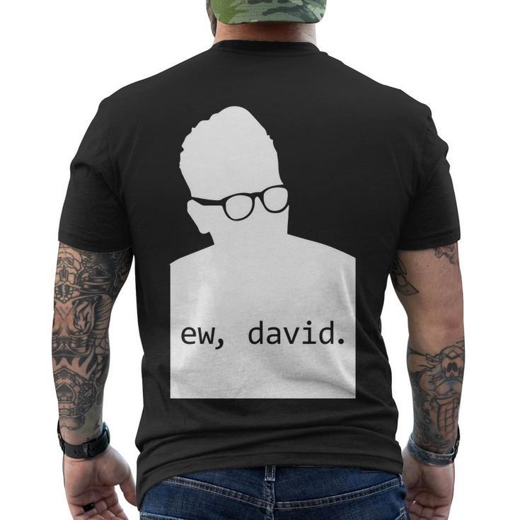Silhouette Ew David Men's Crewneck Short Sleeve Back Print T-shirt