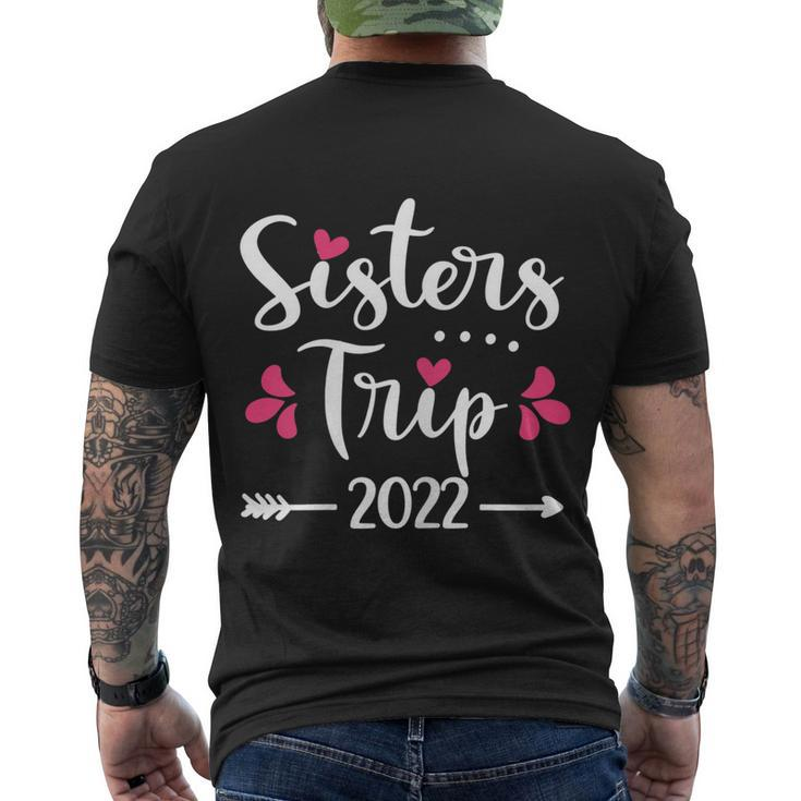 Sisters Trip 2022 Vacation Travel Sisters Weekend Men's T-shirt Back Print